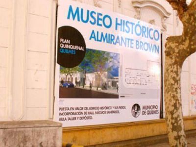 Obras en el Almirante Brown