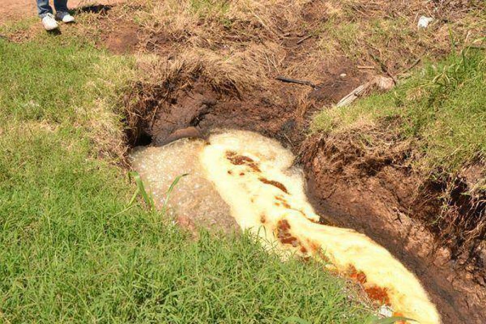 "Se tiene que paralizar la producci�n de alcohol", asegur� el secretario del Agua