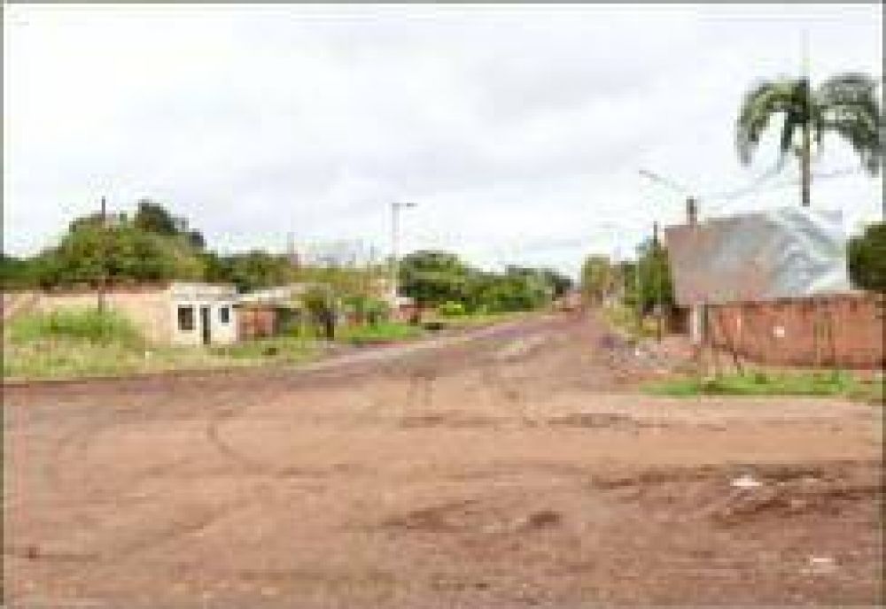 En el barrio Judicial no circulan los micros por el mal estado de las calles
