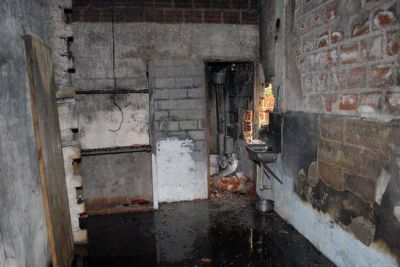 Salvan a tres ni�os de un incendio en Posadas, uno esta grave
