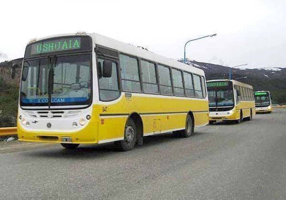 Disponen en Ushuaia un servicio de contingencia para el transporte p�blico de pasajeros