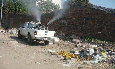 Salud P�blica trabaja simult�neamente en cuatro barrios contra el Dengue