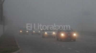 Contin�a el pron�stico de nieblas y neblinas intensas en la provincia de Santa Fe