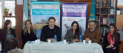 Tornquist alberg� un importante taller del ministerio de agricultura