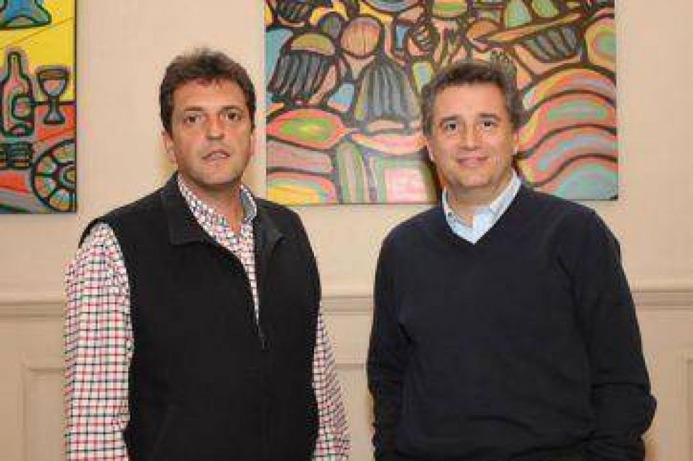 Massa se junt� con el campo, rival de Naci�n