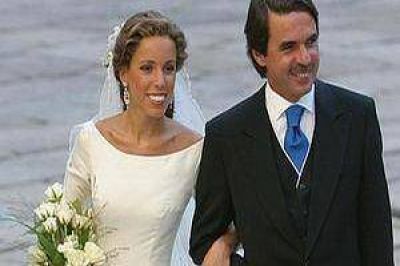 Revelan que red de corrupci�n pag� boda de la hija de Aznar
