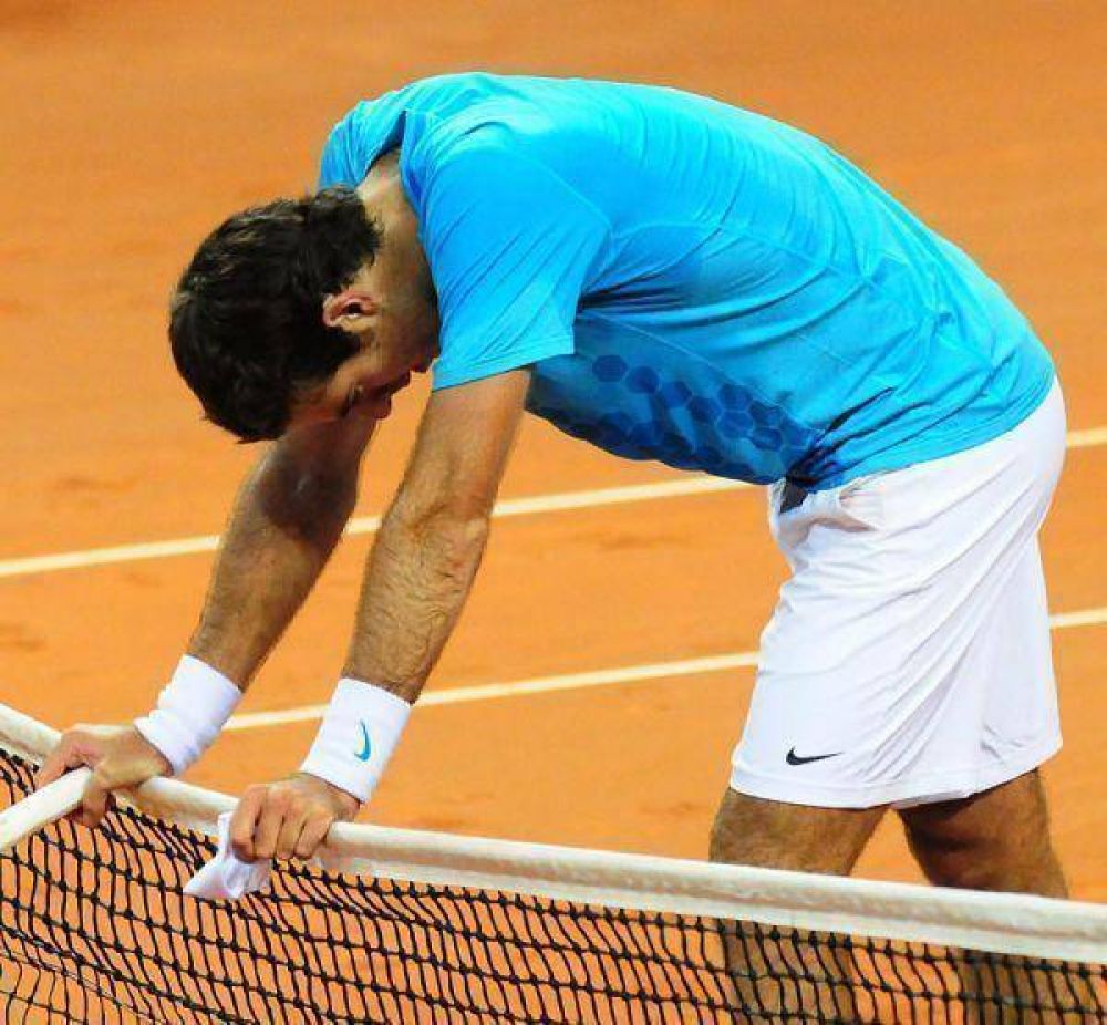 La desaz�n de Del Potro por no jugar Roland Garros