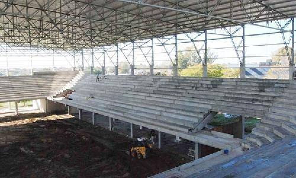 El microestadio tiene un 95% de su construcci�n terminada
