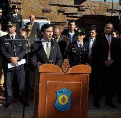 El gobierno destac� los grandes avances en materia de seguridad