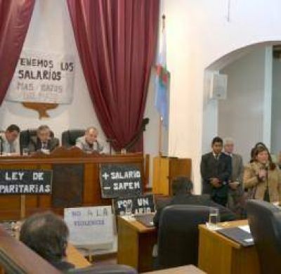 El Concejo Deliberante sigue paralizado por un reclamo salarial