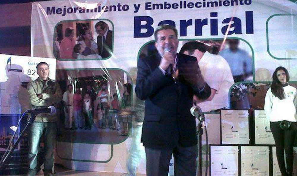 Inauguraron primera etapa del programa de Mejoramiento barrial