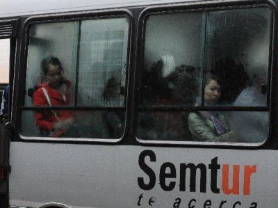 Las l�neas de colectivos de la empresa Semtur est�n de paro por la agresi�n sufrida por un chofer