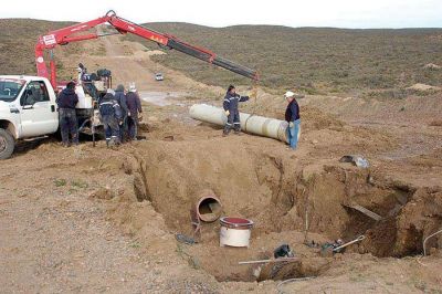 Aybar destac� la importancia del recorrido en el acueducto
