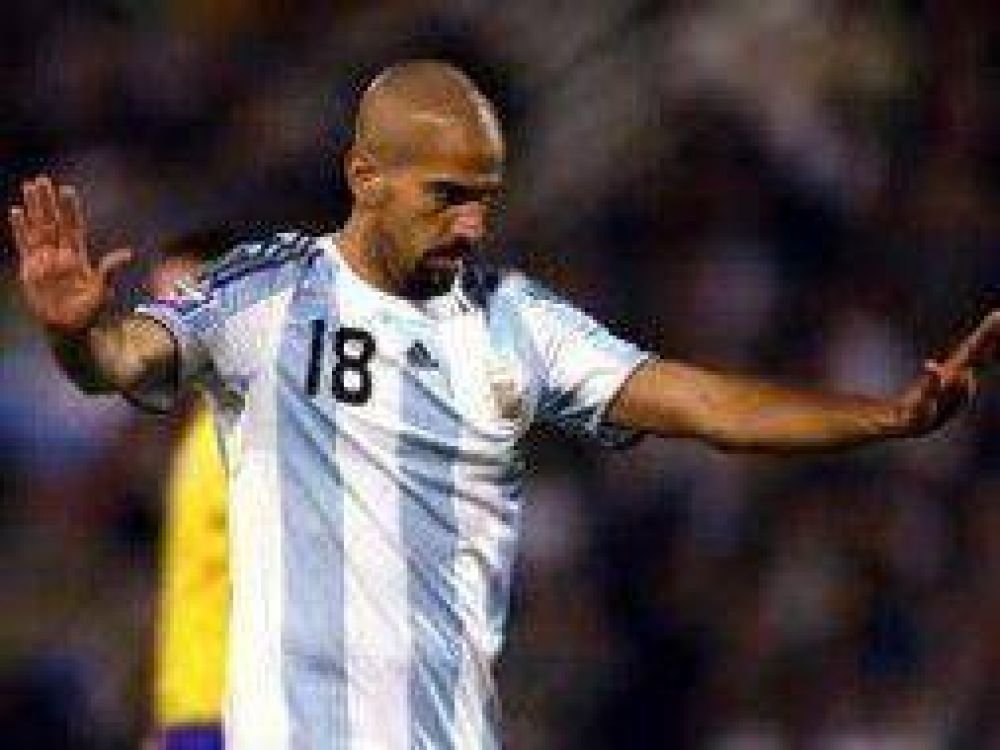 A poco de su regreso a Estudiantes, Ver�n dijo que quiere jugar el Mundial 2014