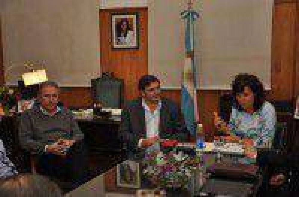Walter Abarca se reuni� con Campos Bilbao y Di Tella en Agricultura de Naci�n