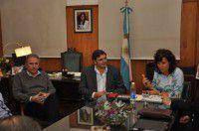 Walter Abarca se reuni� con Campos Bilbao y Di Tella en Agricultura de Naci�n