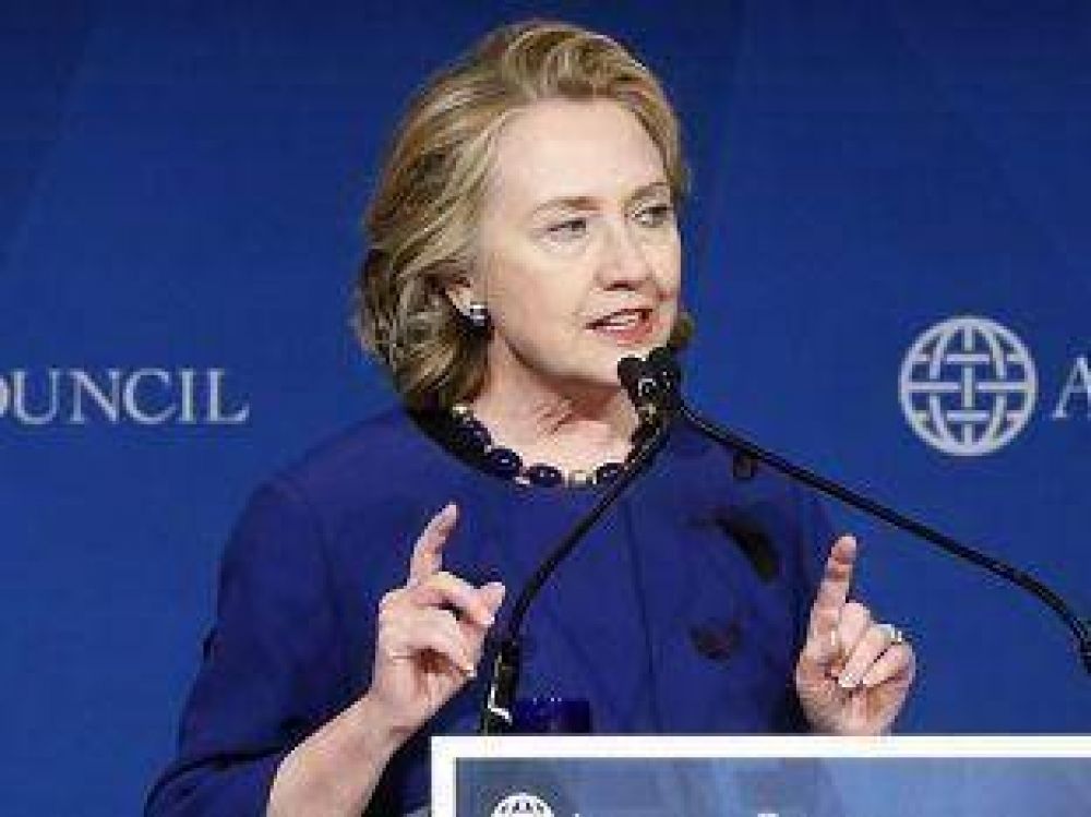 Hillary Clinton, preocupada por la marcha de la econom�a argentina