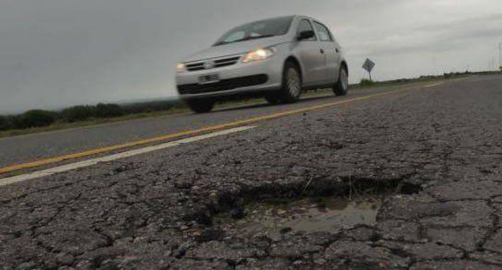 Rutas deplorables: Santa Fe est� cuarta