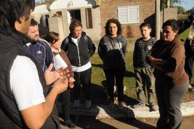 La C�mpora "baja" a los barrios y pueblos de Jun�n