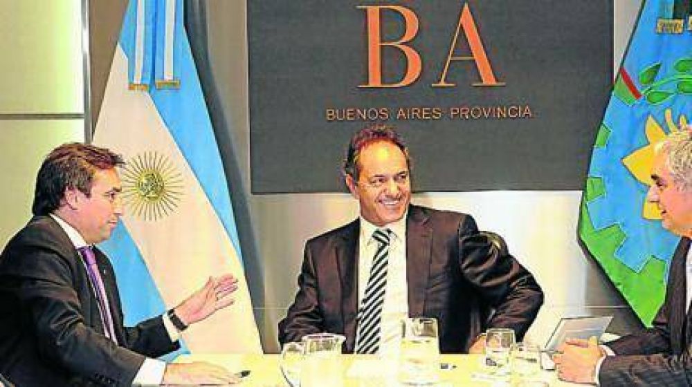 Reuni�n entre Scioli y Mestre por obras