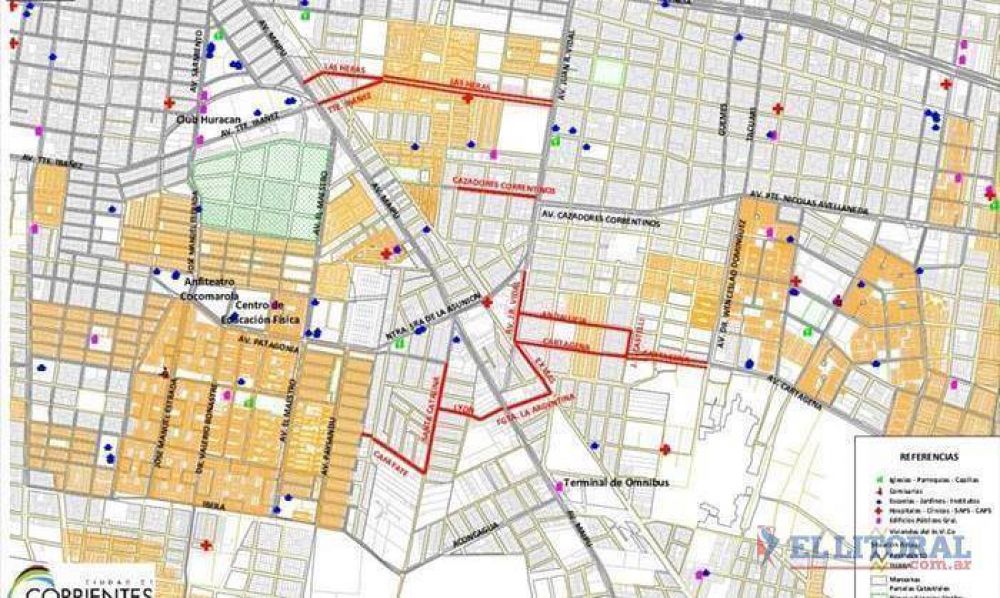 Al menos diez barrios se beneficiar�n con el nuevo plan de pavimentaci�n