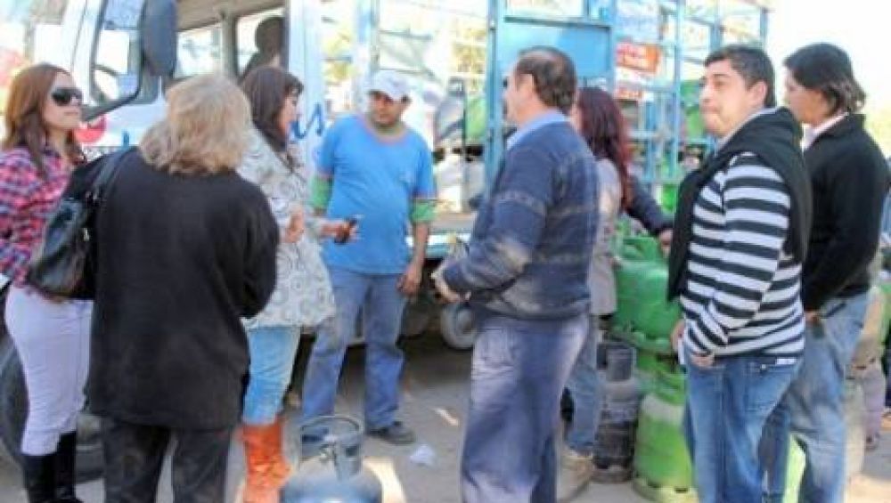 Es muy escaso el stock de garrafas subsidiadas