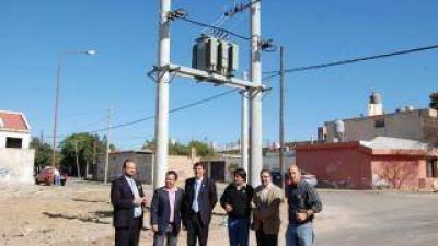 Subestaci�n Transformadora para el barrio 250 Viviendas