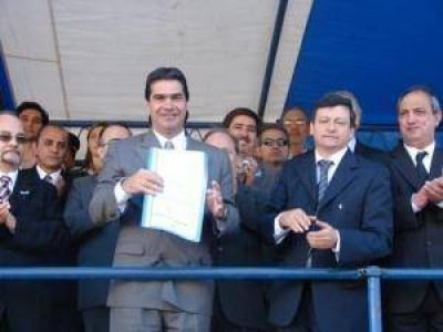 Villa �ngela cumple 103 a�os y lo festeja con la inauguraci�n de importantes obras