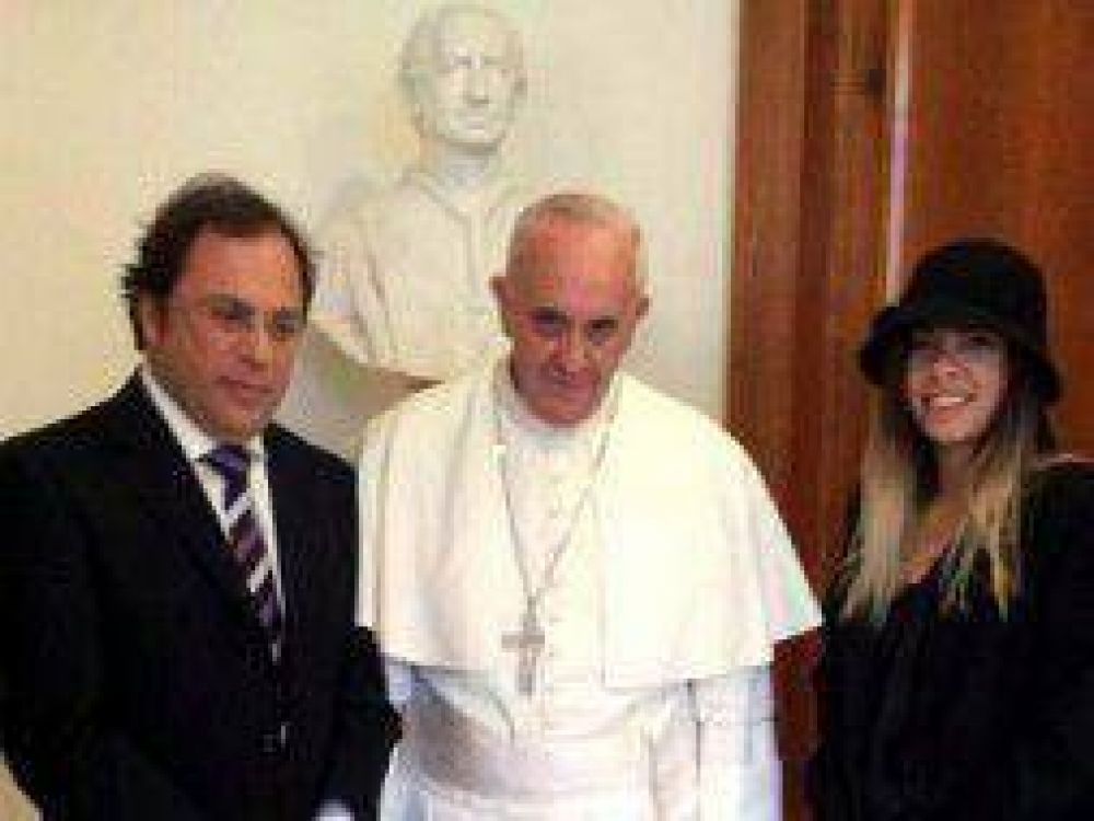 El Papa Francisco recibi� al Intendente Giustozzi