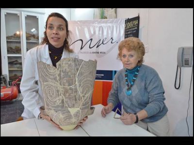 Especialistas entrerrianos recuperaron una urna funeraria de los valles Calchaqu�es