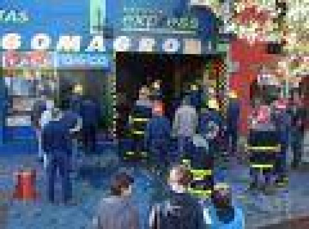 Caus� preocupaci�n un incendio en un comercio de la zona c�ntrica