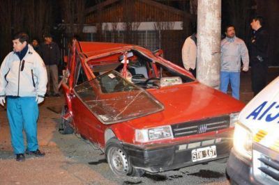 Tras chocar se dio a la fuga dejando un herido