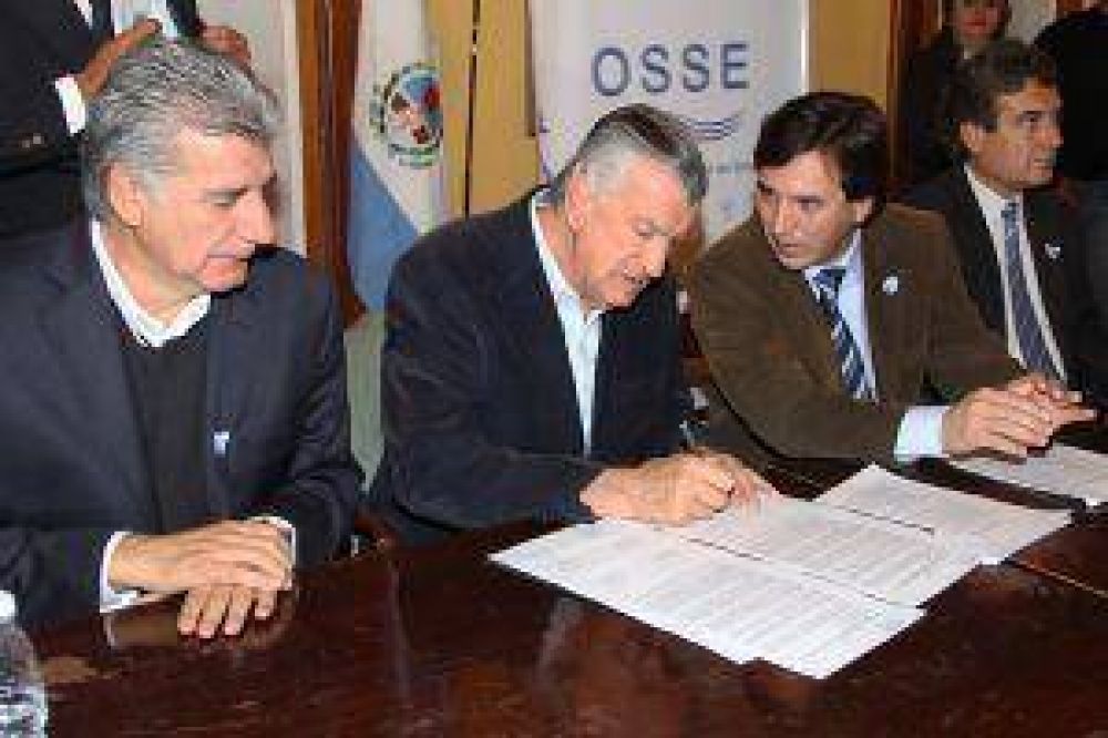 Rawson y OSSE: M�s agua potable y obras cloacales