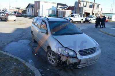Dos menores heridos en accidente en el barrio AGP