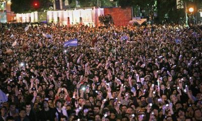 A medio camino entre los actos del Bicentenario y el de V�lez