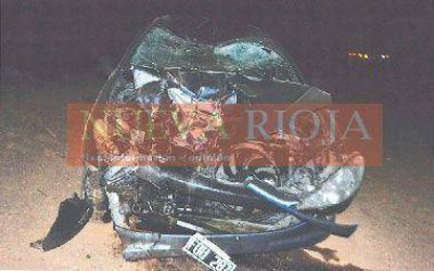 Un muerto al chocar de frente con su moto a un auto en plena Ruta 38
