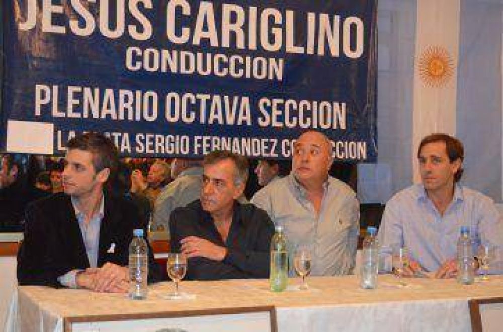 Cariglino asegur� que avanza el armado antiK