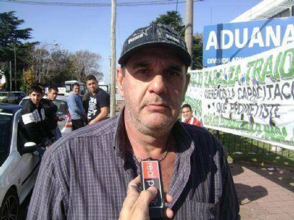 Protesta de trabajadores del sindicato SUPA: �Estamos exigiendo proteger la fuente laboral regional�, dijo Azcoitia