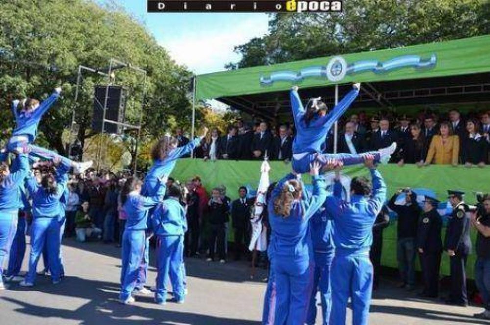 Esp�ritu y fervor argentino en los festejos en honor al 25 de Mayo