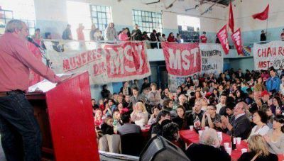 Se lanz� el MST con cr�ticas al acuerdo Pino-Carri�