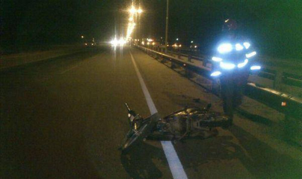 Joven sufri� fractura expuesta en accidente