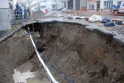 Corte de tr�nsito preventivo en calle Dorrego e Italia