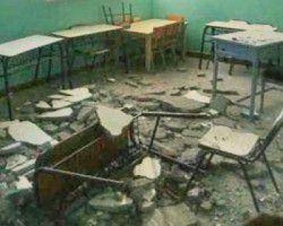 En dos meses, 10 escuelas sin clases por fallas edilicias