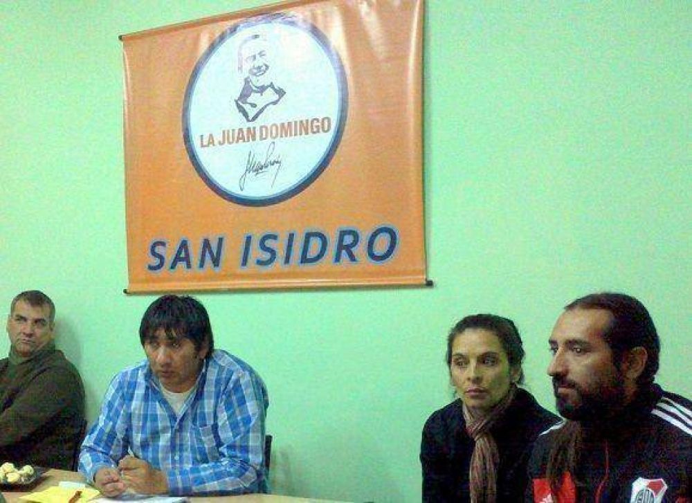 La Juan Domingo San Isidro jugar� por afuera del FpV con lista propia