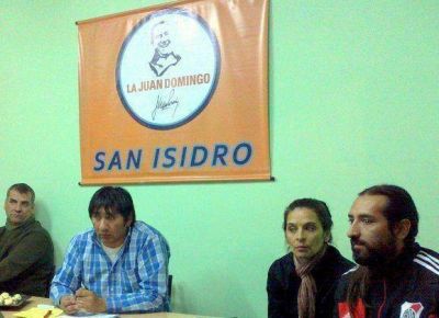 La Juan Domingo San Isidro jugar� por afuera del FpV con lista propia