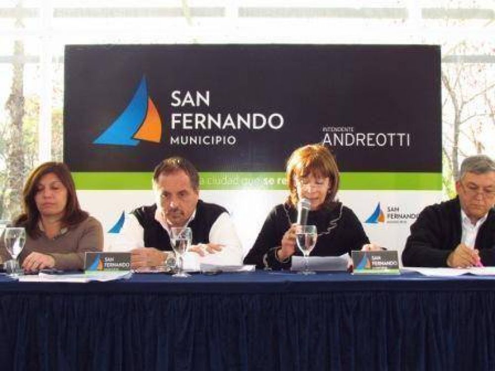 San Fernando realiz� un balance de su trabajo, arroj� estad�sticas actuales y present� nuevos programas de Salud 