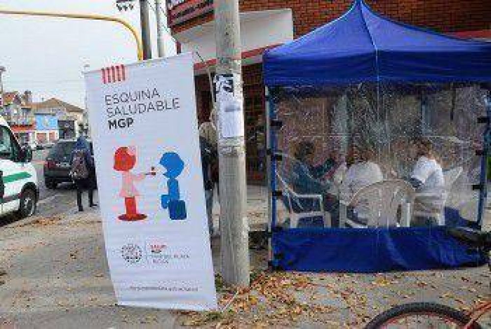 M�s de 1500 vecinos se controlaron de forma gratuita en las Esquinas Saludables