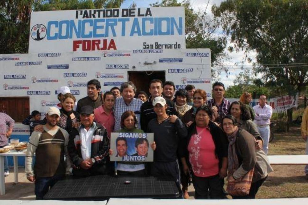 Concertaci�n FORJA inaugur� nuevo local partidario en San Bernardo