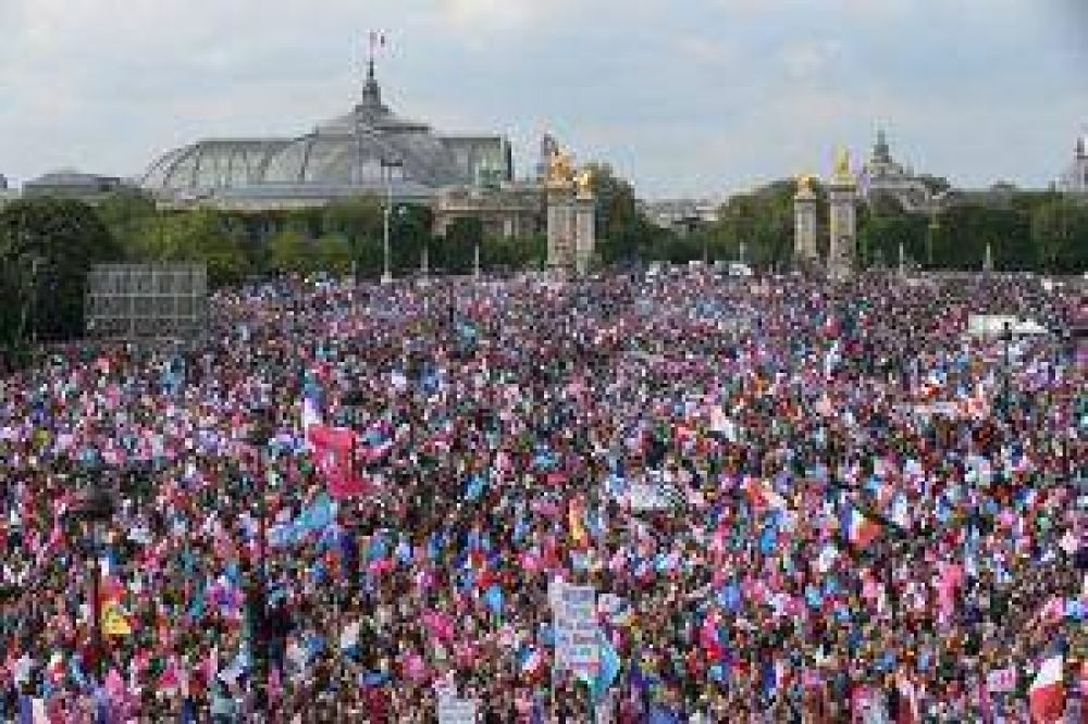 Francia: incidentes en nueva marcha contra el matrimonio gay