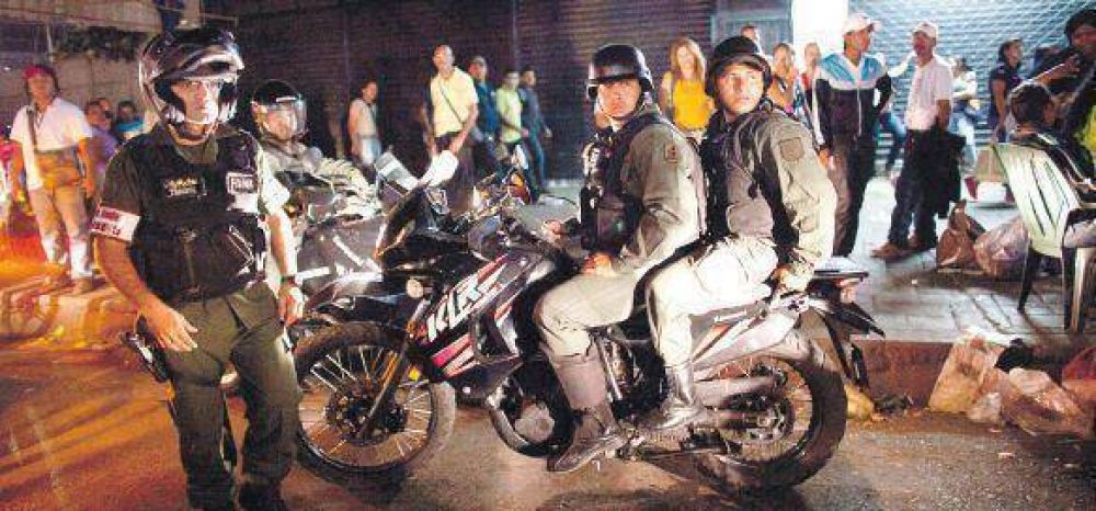 La presencia militar en las calles de Caracas hizo que el delito cayera un 60 por ciento